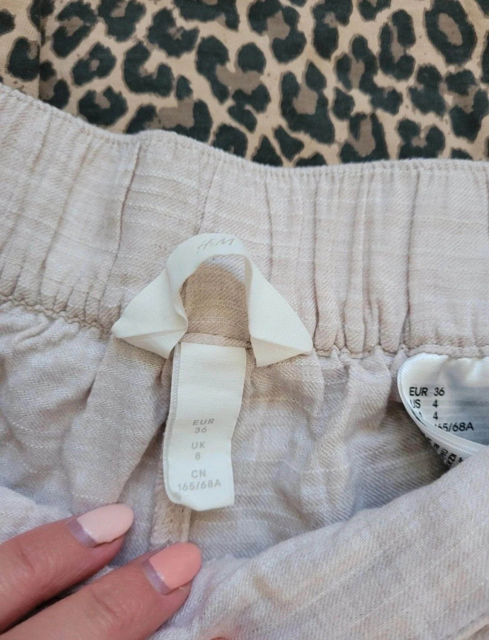 Short en lin – photo 3